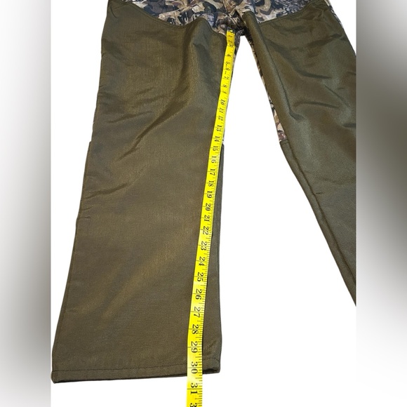 Vintage Wolf Mountain Mossy Oak Camo Brush Pants 40x32 Double Knee - Picture 6 of 11